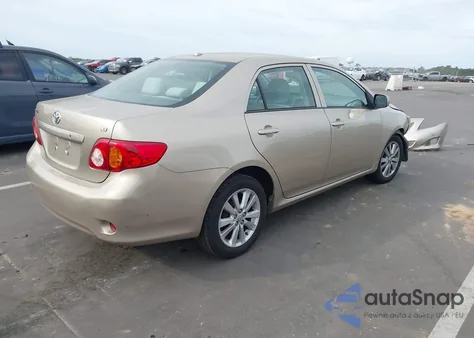 2009 Toyota Corolla Le z USA, uszkodzony, nr VIN 2T1BU40E99C041469